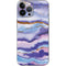 Blue Violet Watercolor Geode iPhone 14 Pro Max Skin