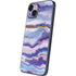 Blue Violet Watercolor Geode iPhone 14 Skin
