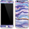 Blue Violet Watercolor Geode iPhone 6/6s Skin