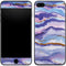 Blue Violet Watercolor Geode iPhone 7 Plus Skin