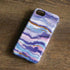 Blue Violet Watercolor Geode iPhone 7 Pro Case