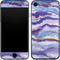 Blue Violet Watercolor Geode iPhone 8 Skin