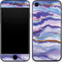 Blue Violet Watercolor Geode iPhone 8 Skin