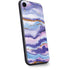 Blue Violet Watercolor Geode iPhone XR Skin