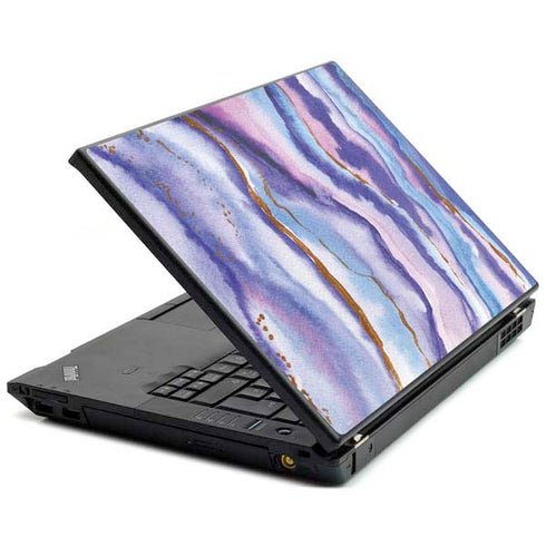 Blue Violet Watercolor Geode Lenovo T420 Skin