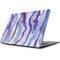 Blue Violet Watercolor Geode Apple MacBook Skin