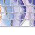 Blue Violet Watercolor Geode Magic Keyboard Skin