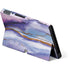 Blue Violet Watercolor Geode Nintendo Switch OLED (2021) Skin