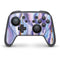Blue Violet Watercolor Geode Nintendo Switch Pro Controller Skin
