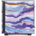 Blue Violet Watercolor Geode NZXT H510 Compact ATX Mid-Tower Case Skin