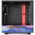 Blue Violet Watercolor Geode NZXT H510 Compact ATX Mid-Tower Case Skin