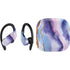 Blue Violet Watercolor Geode PowerBeats Pro Skin