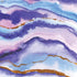 Blue Violet Watercolor Geode PS4 Slim Skin