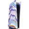 Blue Violet Watercolor Geode PS5 Digital Edition Console Skin