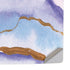 Blue Violet Watercolor Geode PS5 Slim Digital Edition Console Skin