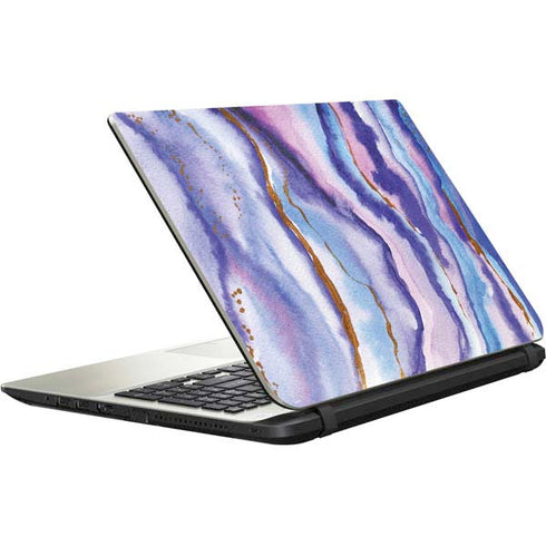 Blue Violet Watercolor Geode Satellite L50-B / S50-B Skin