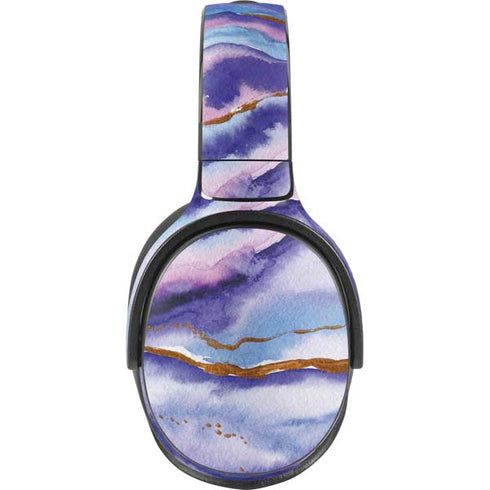 Blue Violet Watercolor Geode Skullcandy Venue Skin