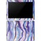 Blue Violet Watercolor Geode Surface Go Skin
