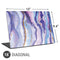 Blue Violet Watercolor Geode Universal Laptop 16in (13 x 9.4in) Skin