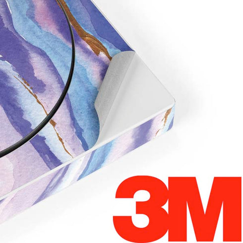 Blue Violet Watercolor Geode Xbox Adaptive Controller Skin