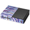 Blue Violet Watercolor Geode Xbox One Console Skin