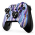 Blue Violet Watercolor Geode Xbox One Elite Controller Skin