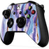 Blue Violet Watercolor Geode Xbox One X Controller Skin