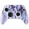 Blue Violet Watercolor Geode Xbox Series S Controller Skin