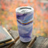 Blue Violet Watercolor Geode Yeti 20oz Tumbler Skin