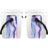 Blue Violet Watercolor Geode YETI Roadie 24 Hard Cooler Skin