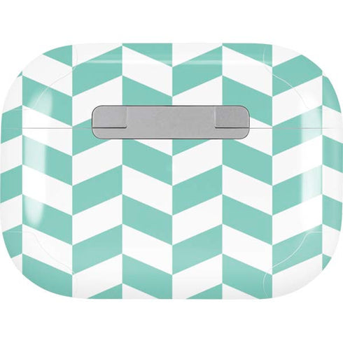 Blue White Chevron AirPods Pro 2nd Gen Skin
