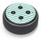Blue White Chevron Amazon Echo Dot Skin