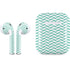 Blue White Chevron Apple AirPods 2 Skin