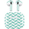 Blue White Chevron Apple AirPods (3rd Gen 2021) Skin
