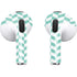 Blue White Chevron Apple AirPods (3rd Gen 2021) Skin