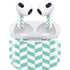 Blue White Chevron Apple AirPods (3rd Gen 2021) Skin