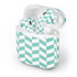 Blue White Chevron Apple AirPods Skin