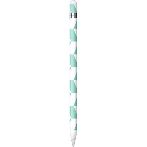 Blue White Chevron Apple Pencil (1st Gen, 2017) Skin