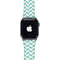 Blue White Chevron Apple Watch Band 42-44mm