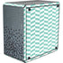Blue White Chevron Cooler Master MasterBox Q300L Mini Tower Skin