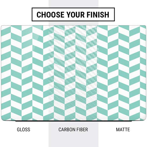 Blue White Chevron Dell Vostro Skin