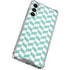 Blue White Chevron Galaxy A15 5G Clear Case