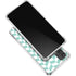 Blue White Chevron Galaxy A32 5G Clear Case