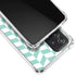 Blue White Chevron Galaxy A52 5G Clear Case