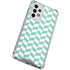 Blue White Chevron Galaxy A53 5G Clear Case