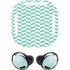 Blue White Chevron Galaxy Buds Pro Skin