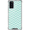 Blue White Chevron Galaxy Note20 5G Clear Case