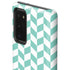 Blue White Chevron Galaxy Note20 5G Pro Case