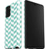 Blue White Chevron Galaxy Note20 5G Pro Case
