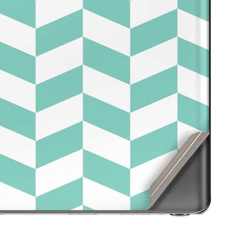 Blue White Chevron Galaxy Note20 5G Skin